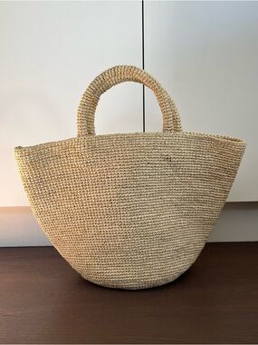 Sans Acridet Kapity Tote Bag in Natural Raffia